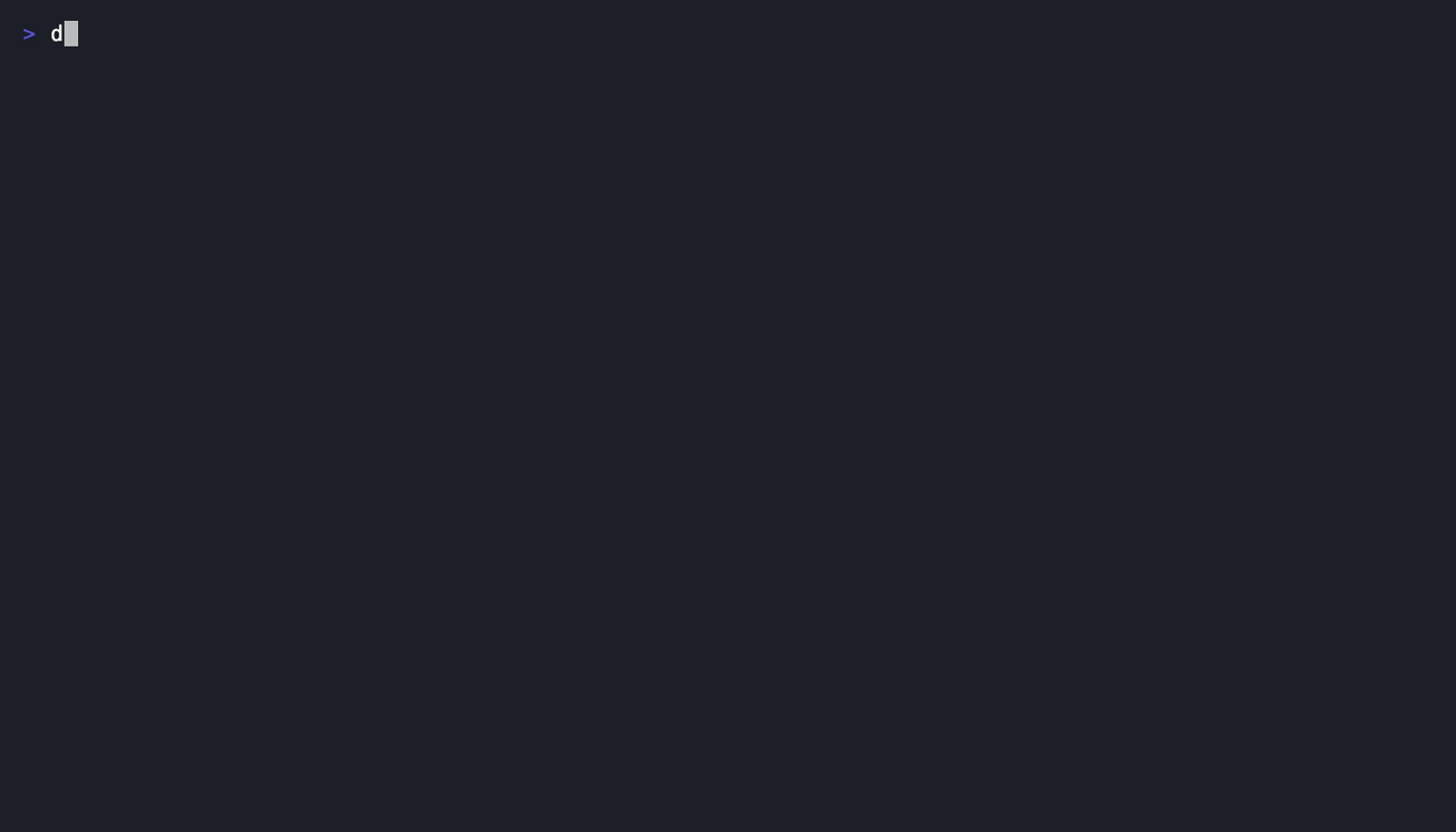 Terminal recording of datum types listing the available source types, showing the fields for the HTTP type, and printing that type as JSON